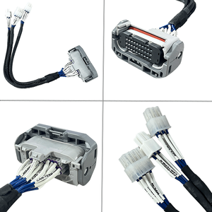Custom Slip Steering Wiring <b>Harness</b> for Excavator PVC Insulated Commercial Vehicle with Copper Conductors Equivalent Connectors - Product Image 5