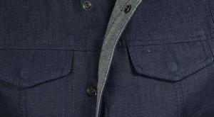 Gilet de sport pour homme en denim personnalisé, logo personnalisé, 100% coton, haute qualité, vêtement d'extérieur d'été respirant, écologique, style vintage - Product Image 6