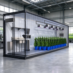 Contenedor de Cultivo Inteligente Industrial Cerrado, con Control Climático Automatizado, LED de Espectro Completo, Cubierta de HDPE, Sistema Acuapónico/Aeropónico - Product Image 1