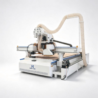 Centre d'usinage CNC pour le bois ATC 1325 avec guides linéaires pour meubles en panneaux de haute précision