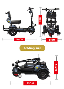 Chine Pas Cher Prix <span class=keywords><strong>E</strong></span> Scooter Électrique Bicicleta Patineta Électrique Cyclomoteur Adulte Handicapé Tricycle Électrique Scooter À Vendre - Product Image 5