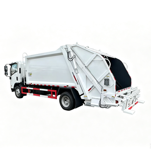 Camion Compattatore per Rifiuti ISUZU ELF 8CBM con Caricatore Posteriore 4x2 Diesel per Trasporto Rifiuti Urbani - Product Image 2