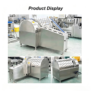 Affettatrice Industriale Direzionale Automatica con Separazione <span class=keywords><strong>di</strong></span> Precisione tra Fette Utili e Scarti per Frutta e Verdura - Product Image 3