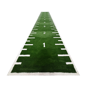 <span class=keywords><strong>Gazon</strong></span> artificiel PP/PE sur mesure de 4 m de large, herbe <span class=keywords><strong>synthétique</strong></span> haute densité de 20 mm pour les salles de sport - Product Image 2