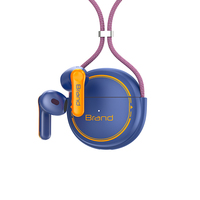 Écouteurs BT semi intra-auriculaires à moule exclusif de production en usine, OEM, ODM, OBM, 4 micros, ENC