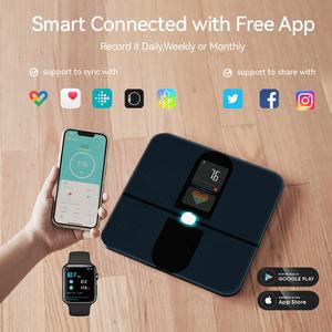 Poids personnel de salle de bain numérique humaine 180kg balance de graisse corporelle de pesage numérique intelligente électronique - Product Image 6