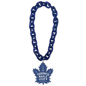Collier surdimensionné HLC ODM sur le thème des Maple Leafs <span class=keywords><strong>de</strong></span> Toronto, en mousse EVA 3D, chaîne <span class=keywords><strong>de</strong></span> fan des Rangers <span class=keywords><strong>de</strong></span> New York, collier surdimensionné - Product Image 3