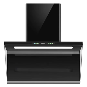 Campana extractora inteligente doméstica en forma de 7, de gran succión, para cocina, con escape superior tipo chimenea - Product Image 1