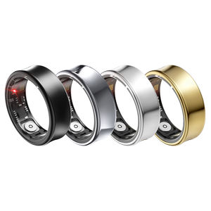 Sanvnet Sr05 Health Smart Ring 5atm Waterbestendig Zwart Goud Fitness Tracker Hartslag Bloed Zuurstof Slaap Afstand - Product Image 1