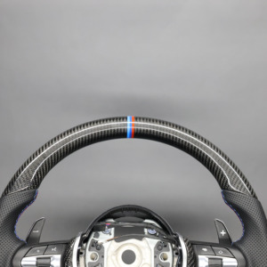 Volante in vera fibra di carbonio di lusso personalizzato BSD Carbon per <span class=keywords><strong>BMW</strong></span> Serie 6 <span class=keywords><strong>Gran</strong></span> Coupé F12 F13 630i 640i 650i M6 - Product Image 5