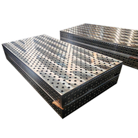 Plateforme modulaire en fonte robuste professionnelle, personnalisée, nouvelle table de soudage en métal 3D pour la fabrication
