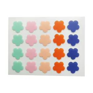 Autocollant hydrocolloïde en forme de cœur, couleur rose, patch d'acné, points, boutons, offre spéciale