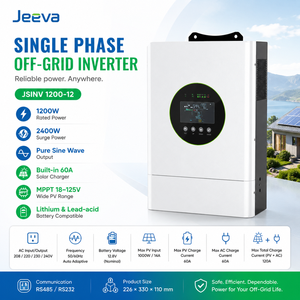 Onduleur solaire hybride 12V 1,2 kW avec chargeur 1000W MPPT à onde sinusoïdale pure pour la maison, les petites entreprises et les usines - Product Image 3