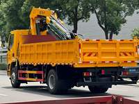 Camion-grue 3 tonnes 5 tonnes 8 tonnes 10 tonnes 12 tonnes 16 tonnes 20 tonnes 25 tonnes 30 tonnes 35 tonnes, Mini-grue mobile compacte avec benne basculante