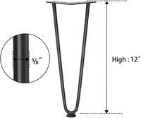 Pieds de table en métal Sondoly en gros, pour table de bureau, table de porte