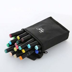 Artist Stationery 168 Colors Permanent Plastic Twin Marker with 6mm Writing Width for Paper and Students - Product Image 3