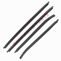 Joint d'étanchéité de moulure de vitre de porte pour Toyota Hilux Vigo MK6, compatible avec Toyota Fortuner 2005-2015