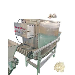 Machine d'épluchage et de séchage d'ail entièrement automatique à chaîne-Équipement de traitement de l'ail industriel commercial - Product Image 6