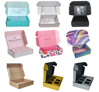 OEM Bestseller China Großhandelspreis Kleidung Hut Wellpappe-Versandkarton Verpackungsbox mit Logo