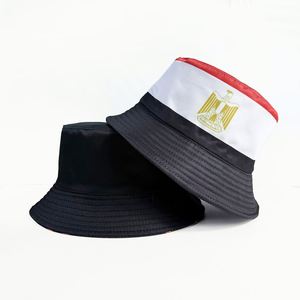 Chapeau Bob Réversible Anti-UV Motif Drapeau Égypte 2026 pour l'Été – Idéal Cadeau - Product Image 2