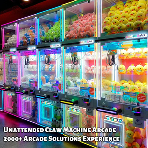 Automated Self-Service Claw Machine Arcade Complete Planning Investment Project Turnkey Solution for Amusement <strong>Site</strong> - Product Image 2