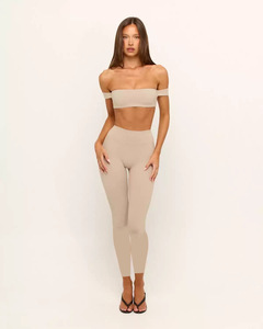 King Mcgreen Star 2 pz reggiseno sportivo da donna con ferretto, collant ad asciugatura rapida a vita alta Sexy Outdoor - Product Image 4