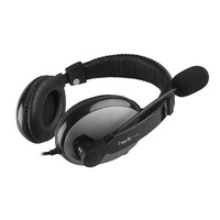 H139D Havit Casque audio supra-auriculaire personnalisé pour téléphones portables, PC, ordinateur, casque bandeau, écouteurs filaires, casque filaire