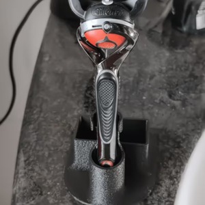 Bathroom Countertop Razor Holder Rectangular Freestanding Durable Washbasin Organizer For Home Bathroom Use - Product Image 3