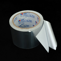 Ruban auto-adhésif en aluminium facile à décoller, en caoutchouc thermofusible unique, imperméable et résistant à la chaleur, pour le masquage d'étanchéité des cartons