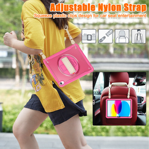 Chống sốc Kids Tablet trường hợp Rugged bìa cho <span class=keywords><strong>iPad</strong></span> A16 11th gen.11 inch 2025 10th Gen 10.9inch 2022 với xoay dây đeo tay - Product Image 6