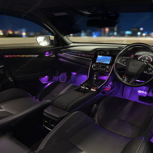Para Honda Car Ambient Light Series Modelos Auto Interior LED Luces ambientales Propósito especial Symphony Magic Color Lights - Product Image 5