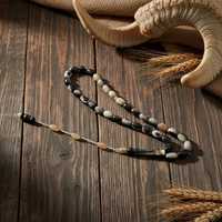 Perles de corne de buffle Tasbih, artisanat naturel fait main, méditation dévotionnelle, réflexion, pratique religieuse traditionnelle, HUMAYUN CRAFTS