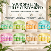 Kit de Pédicure 4-en-1 au Concombre et Melon en Gros : Sel Détoxifiant, Gommage au Sucre, Masque, Lotion de Massage et Ensemble Spa pour les Pieds – Fournitures pour Ongles