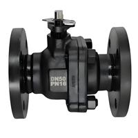Vanne à boisseau sphérique à bride A105 150LB, en acier au carbone forgé, vanne pour applications pétrolières et gazières API 6D, OEM de haute qualité
