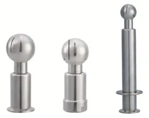 high quality revolving cleaning ball cip sanitary stainless steel 1/2 tri clamp spray ball for tank