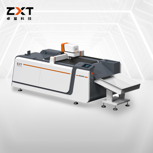 ZXT 0609 White <b>Cardboard</b> <b>Sheet</b> Advertising Materials Digital Vibrating Knife Cutting Machine - Product Image 2