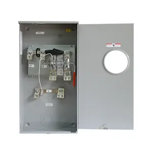 ISO 9001 fabrika UL watt 125amp 600v tek fazlı 4phase enerji tek fazlı açık metre SocketMeter soket/elektrik sayacı baz