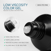 RONIKI Fournitures pour Ongles Professionnelles Hema Tpo Gratuit Vernis Acrylique Clair Poly Gel et Private Label Glitter Acryl Gel Extension d'Ongles