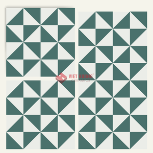 Baldosa de Cemento Encaustico para Patio y Camino, 200x200mm, Resistente a la Intemperie, Hecha a Mano, Exportación Global - Product Image 6