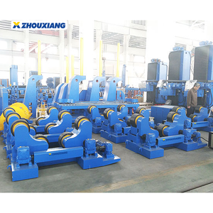 Rotateur de tuyaux pour soudage de navires conventionnels réglable Zhouxiang 6t-500t, certifié CE ISO, 220-470V 2x5.5KW, assistant de soudage - Product Image 5