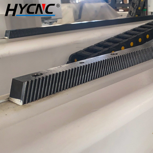 Nhà máy tùy biến mô-đun Đen 1.25m 1.5m 2m 3m 4m xoắn ốc truyền bánh răng giá bánh răng CNC máy công cụ chuyển động tuyến tính - Product Image 4