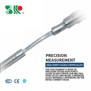 נתיך בורג נחושת מסוג K מתח גבוה 10-40.5kV מהיר-הפעלה IEC עבור נתיכי ניתוק RW10 1-200A - Product Image 3