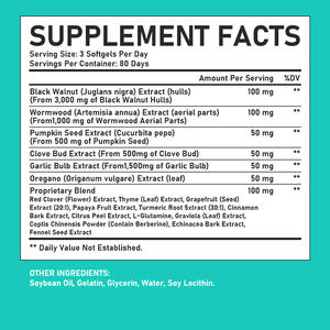 Cápsulas de Artemisia, Nuez Negra y Clavo para Desintoxicación, Directo de Fábrica, con Extracto de Nuez Negra, Apoyo Natural para la Desintoxicación - Product Image 6