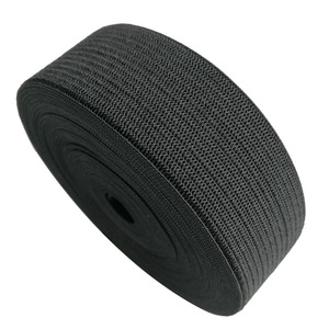 Maroquinerie — bande élastique tricotée <span class=keywords><strong>pour</strong></span> pantalons, en noir et blanc, vente en gros, élastique, haute élasticité, tricoté - Product Image 4