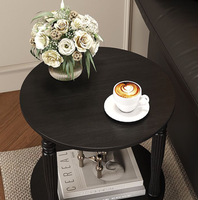 Meuble d'appoint à double niveau, pour salon domestique, petite unité, canapé, table basse