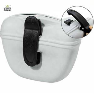 Trainingszak Voor Huisdieren Met Clip En Magnetische Sluiting Siliconen Draagbare Hondentraktatie Zakje Snack Snack Voor Huisdieren - Product Image 5