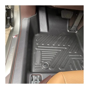Wholesale Price High Quality 5D Design Waterproof TPE Foot Mat Car Carpet for Lexus ES - Product Image 1