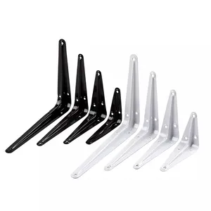 Meuble mural en acier inoxydable, <span class=keywords><strong>Support</strong></span> à Angle droit solide, <span class=keywords><strong>Support</strong></span> d'étagère métallique à Angle fixe - Product Image 1