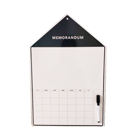 Tableau blanc magnétique rectangulaire moderne effaçable, tableau de messages en papier, aimant souple pour réfrigérateur, calendrier hebdomadaire et mensuel amovible