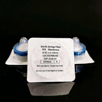 Filtro de Jeringa Estéril Desechable 0.22/0.45m - Carcasa de PP, Certificado ISO9001, Uso en Laboratorio, Hidrofílico/Hidrofóbico, 1 Año de Garantía, a Granel